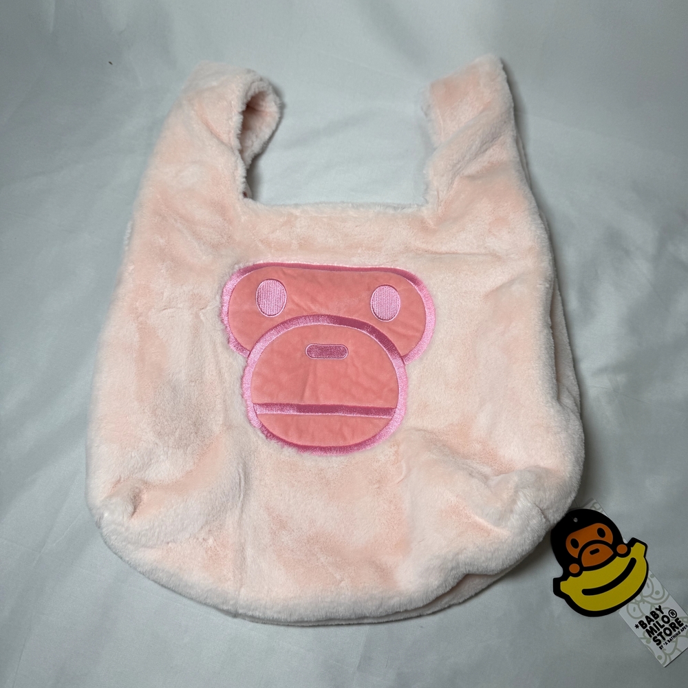 Bape Baby Milo Fur Tote Bag
